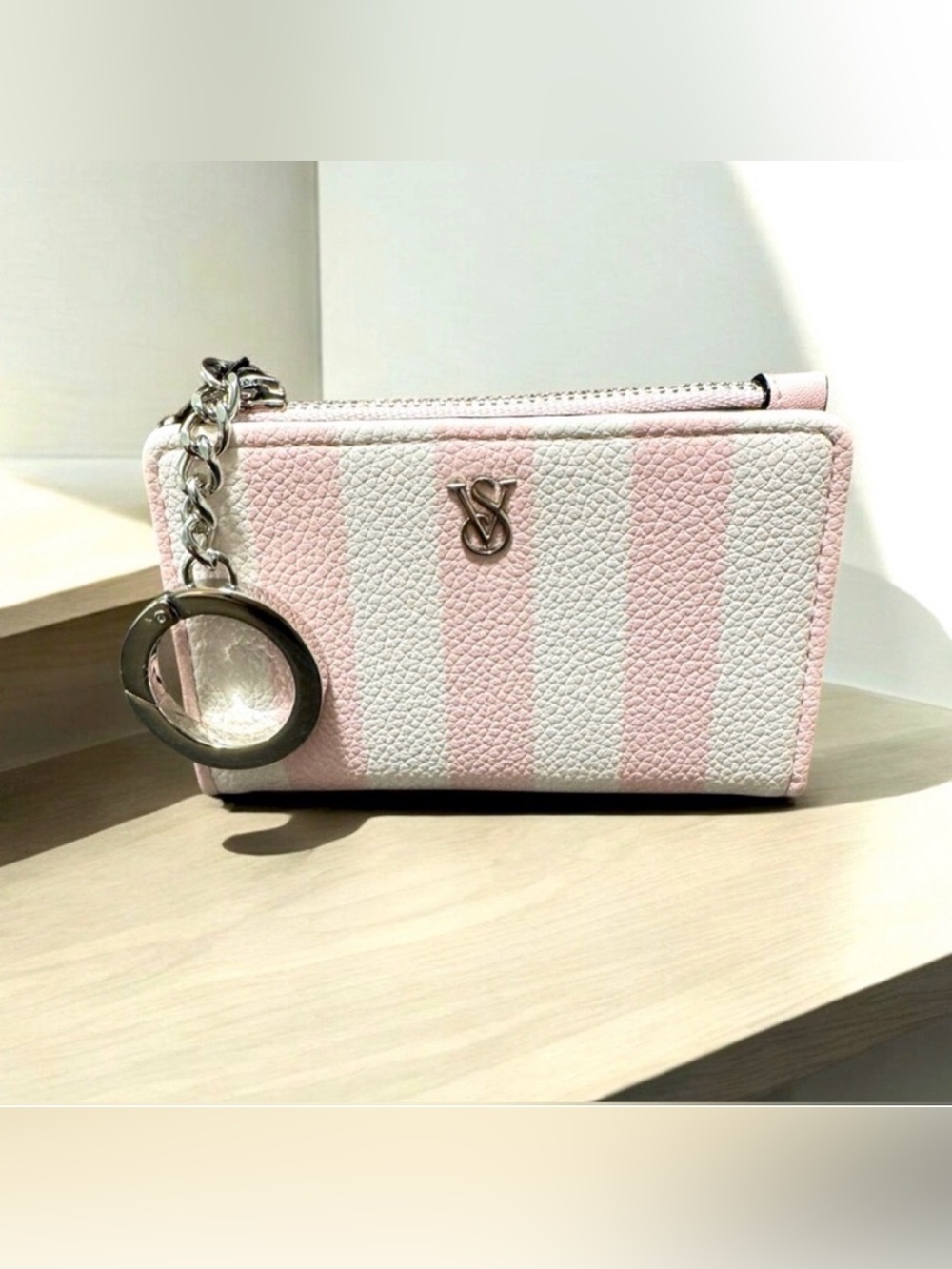 Victoria's Secret Foldover Card Case Keychain